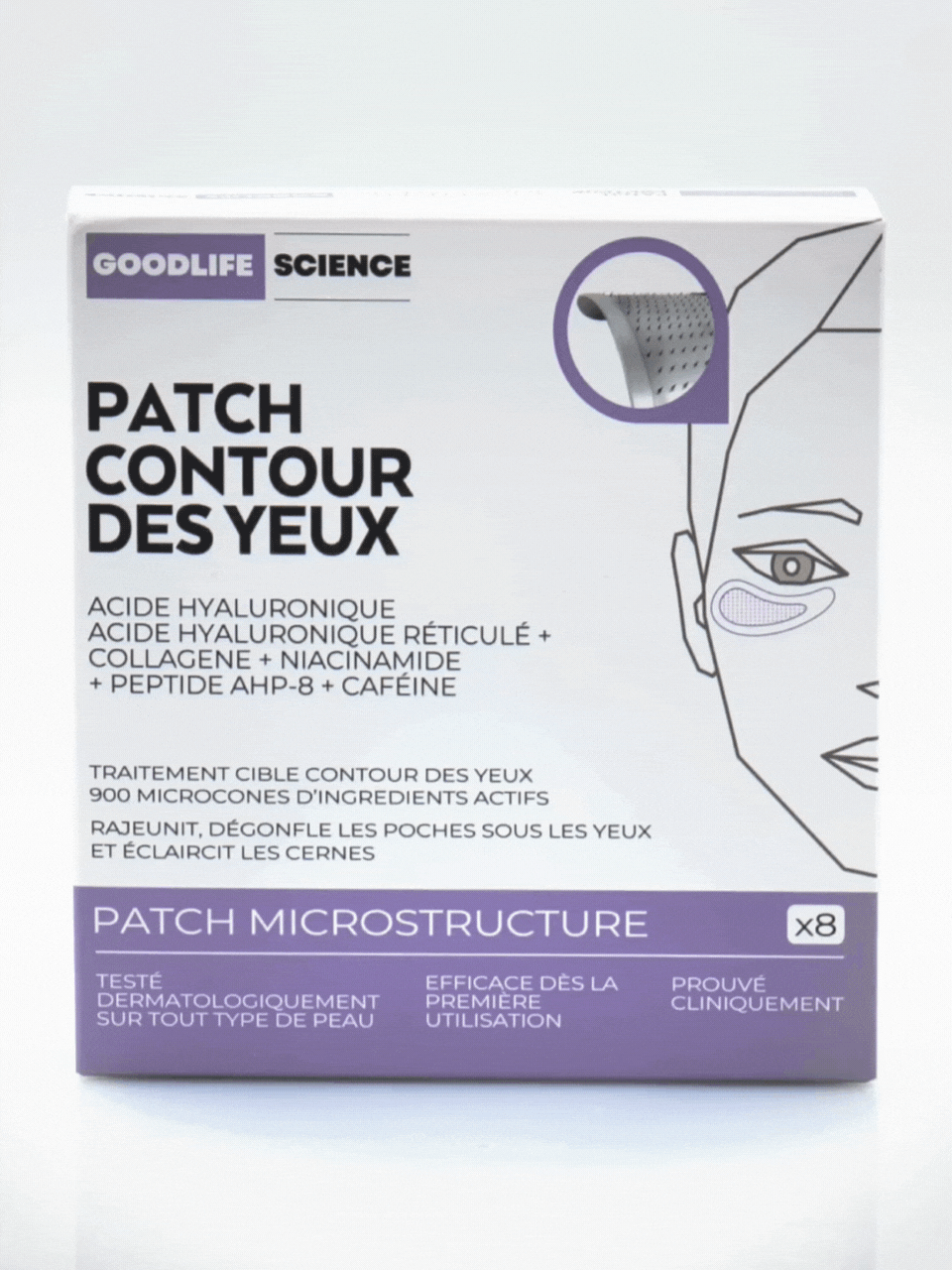 Patch Contour des Yeux Microneedling